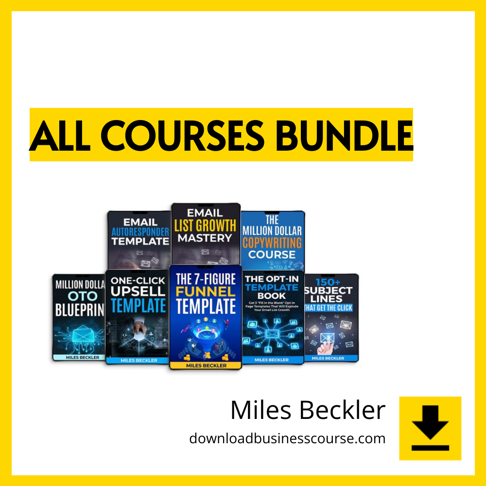 download, downloadbusinesscourse, drive, fast, free, google, mega, rapidgator, torrent Miles Beckler – All Courses Bundle