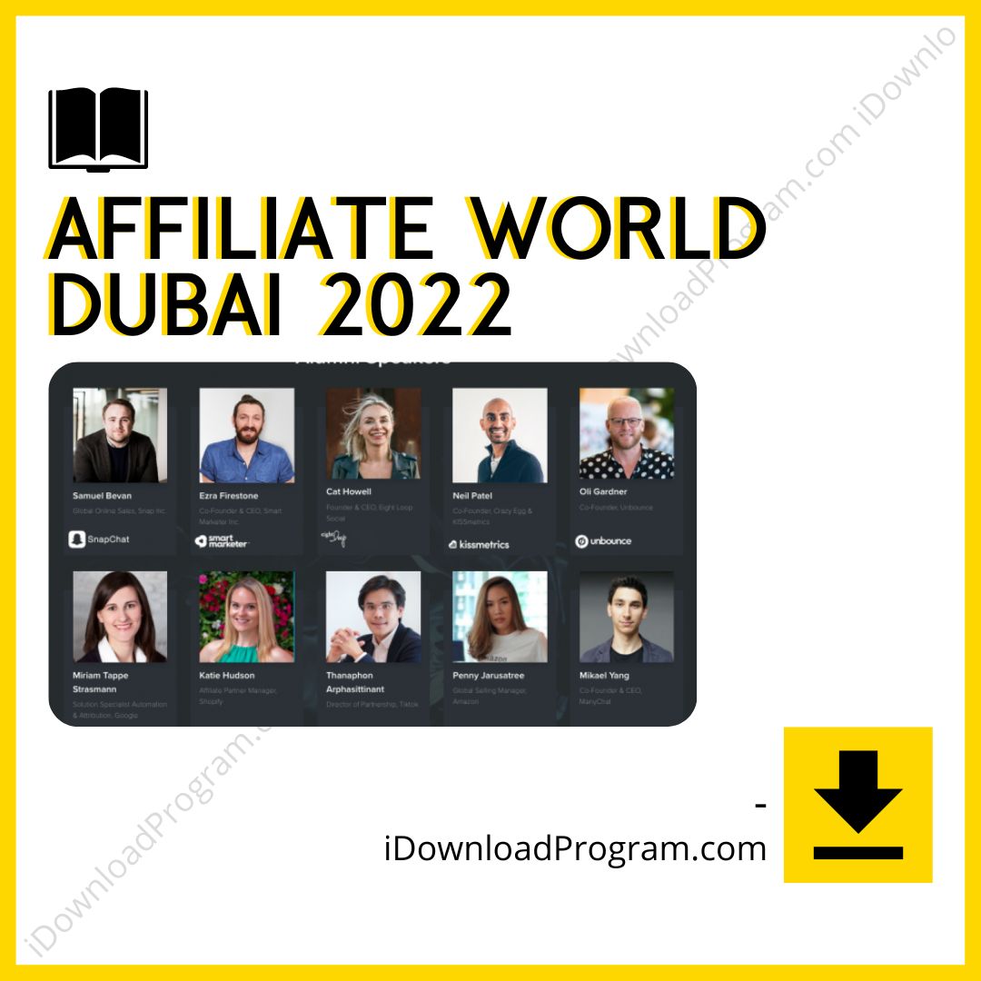 Affiliate World Dubai 2022, download, downloadbusinesscourse, drive, fast, free, google, mega, rapidgator, torrent