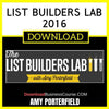 Amy Porterfield List Builders Lab 2016 FREE DOWNLOAD