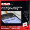 Jeremy Olson App Making Designing Marketing Successful Apps FREE DOWNLOAD