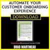 Brad Martineau Automate Your Customer Onboarding Experience FREE DOWNLOAD