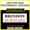 Brendon Burchard Certified High Performance Coaching FREE DOWNLOAD