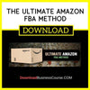 Brian Cinnamon The Ultimate Amazon Fba Method FREE DOWNLOAD