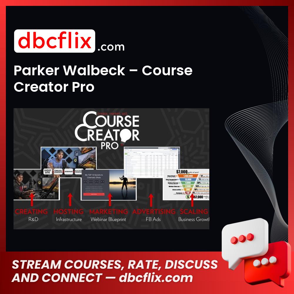 Parker Walbeck Course Creator Pro FREE DOWNLOAD