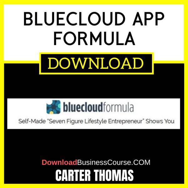 Carter Thomas Bluecloud App Formula FREE DOWNLOAD