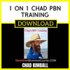 Chad Kimball 1 On 1 Chad Pbn Training FREE DOWNLOAD