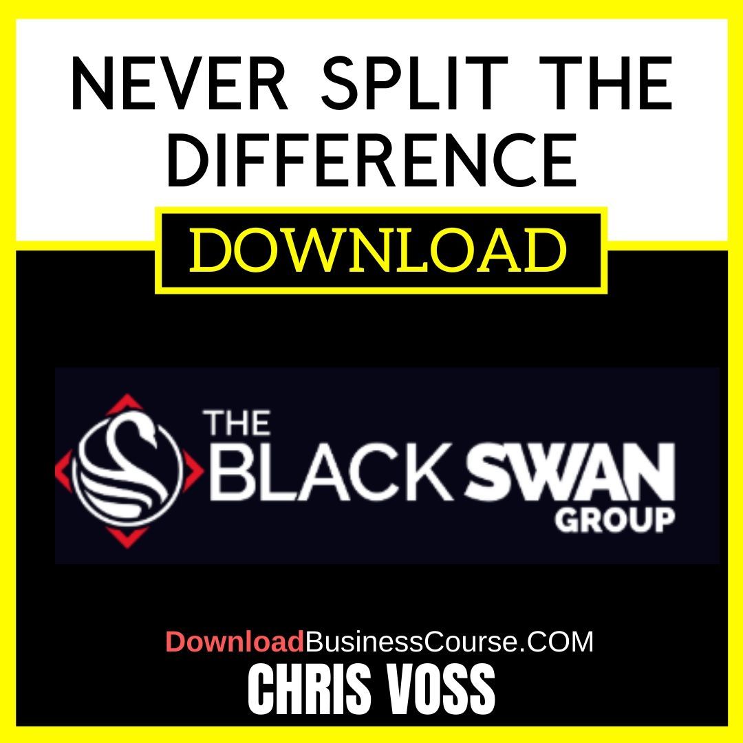 Chris, Difference, never, Split, The, Voss