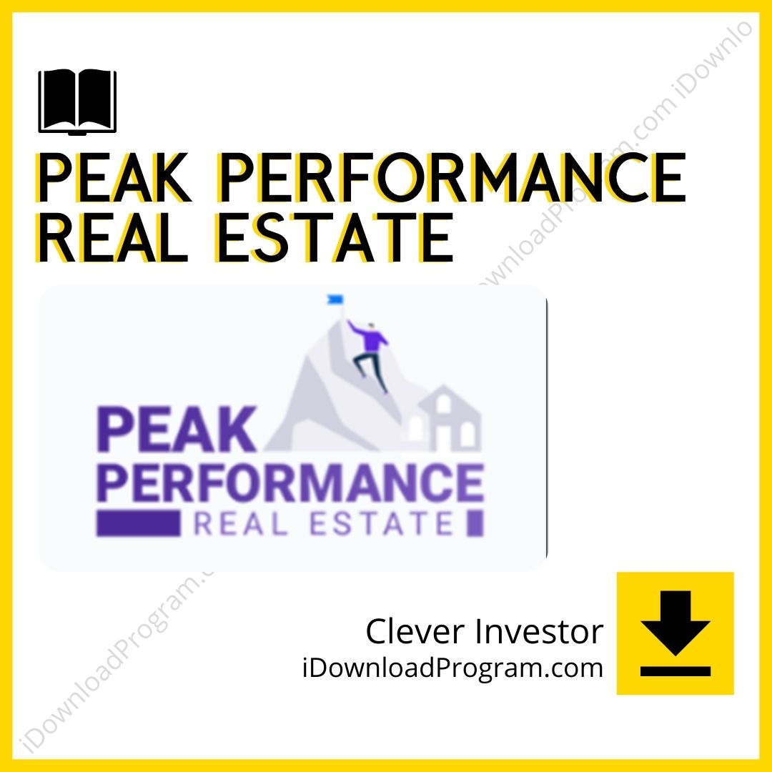 Clever Investor – Peak Performance Real Estate, download, downloadbusinesscourse, drive, fast, free, google, mega, rapidgator, torrent