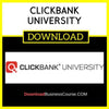 Clickbank University FREE DOWNLOAD