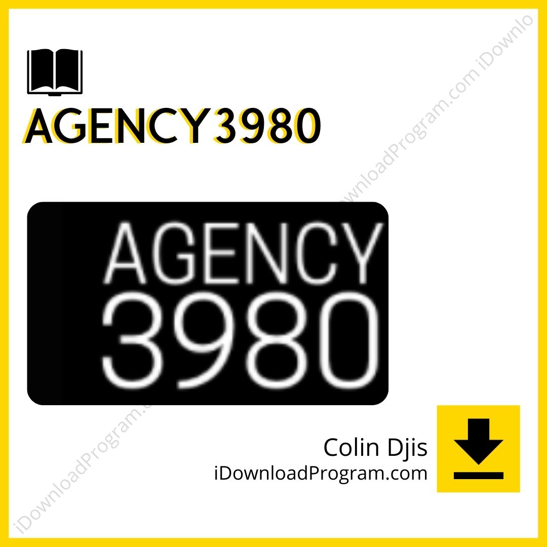 Colin Djis – agency3980, download, downloadbusinesscourse, drive, fast, free, google, mega, rapidgator, torrent