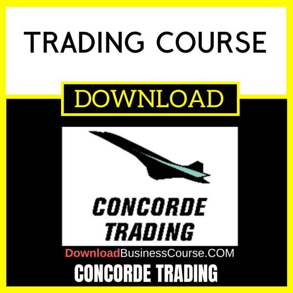 Concorde Trading Trading Course FREE DOWNLOAD