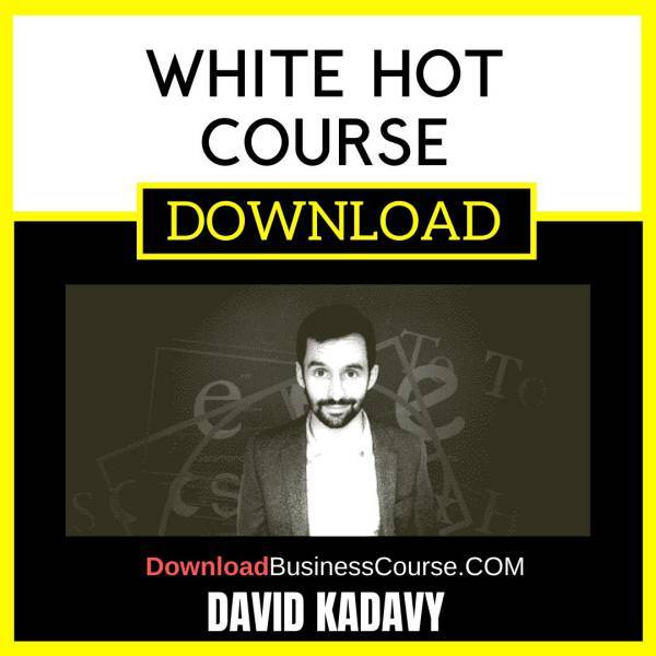 David Kadavy White Hot Course FREE DOWNLOAD