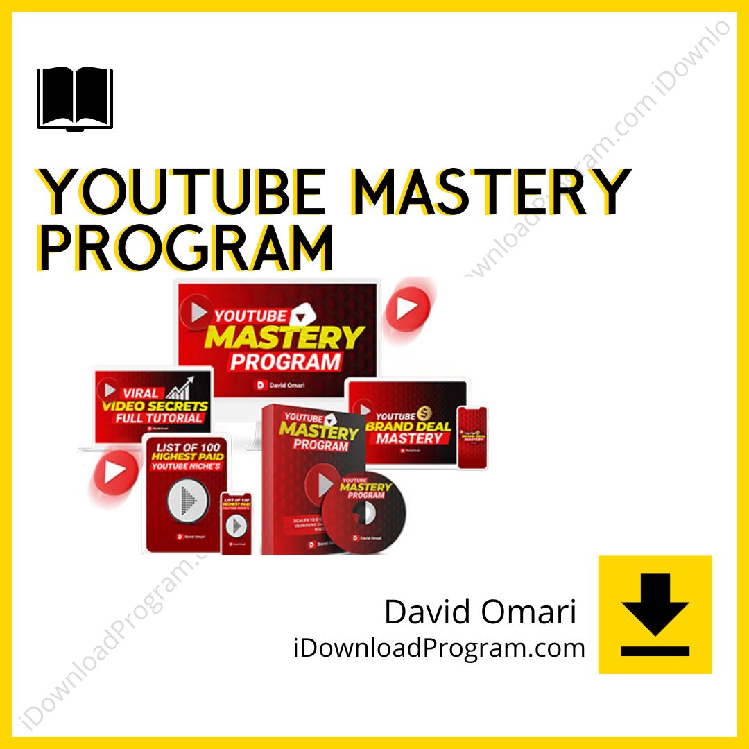 David Omari - Youtube Mastery Program, download, downloadbusinesscourse, drive, fast, free, google, mega, rapidgator, torrent