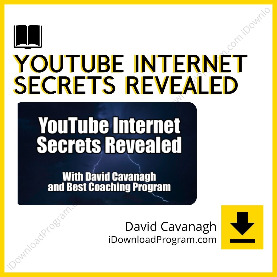 David Cavanagh – YouTube Internet Secrets Revealed, download, downloadbusinesscourse, drive, fast, free, google, mega, rapidgator, torrent