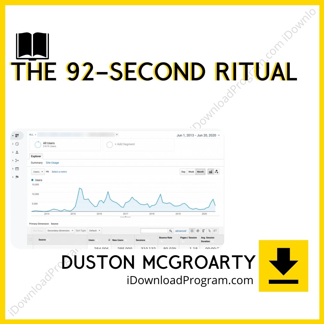 download, downloadbusinesscourse, Duston McGroarty – The 92-Second Ritual, free, google drive, mega, rapidgator