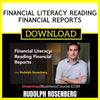 Financial Literacy Reading Financial Reports FREE DOWNLOAD