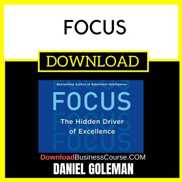 [Audiobook] Daniel Goleman - Focus FREE DOWNLOAD