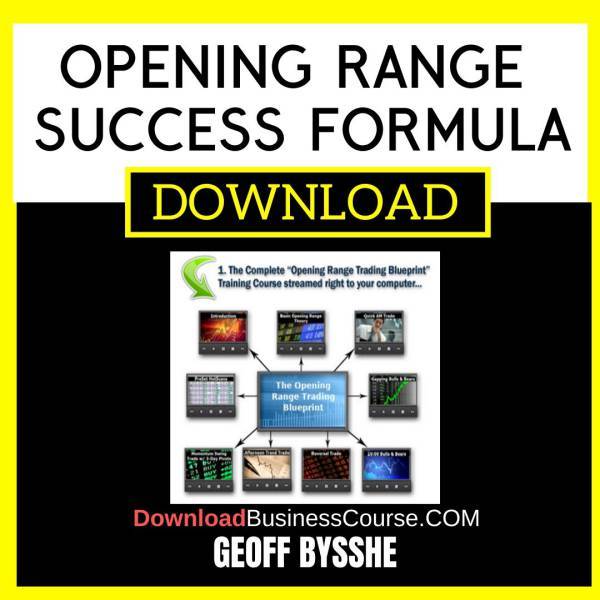 Geoff Bysshe Opening Range Success Formula FREE DOWNLOAD