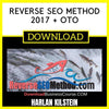 Harlan Kilstein Reverse SEO Method 2017 + OTO FREE DOWNLOAD