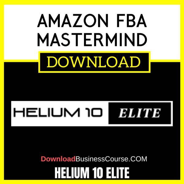 Helium 10 Elite Amazon Fba Mastermind FREE DOWNLOAD