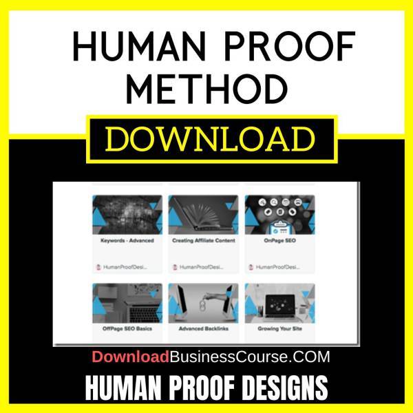 Human Proof Designs Human Proof Method FREE DOWNLOAD