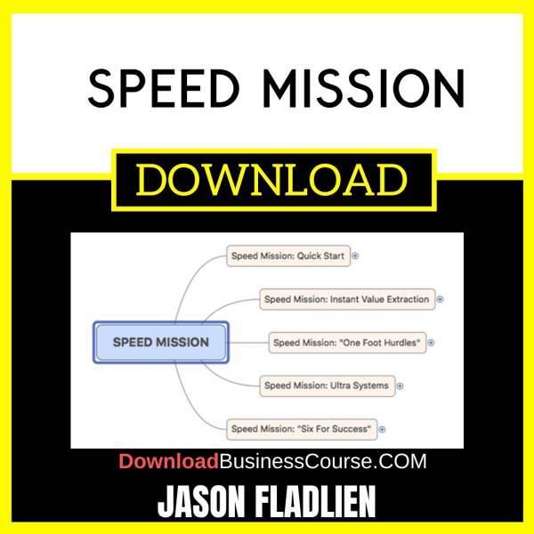 Jason Fladlien Speed Mission FREE DOWNLOAD