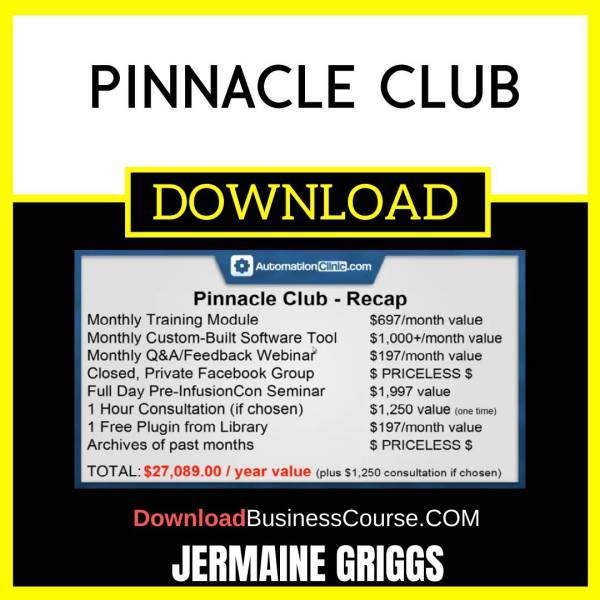 Jermaine Griggs Pinnacle Club FREE DOWNLOAD