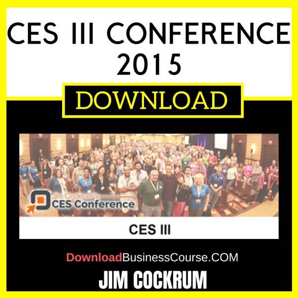 Jim Cockrum Ces Iii Conference 2015 FREE DOWNLOAD