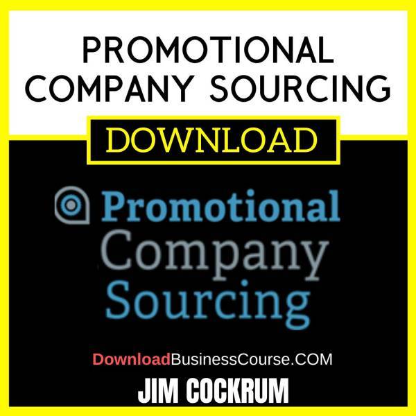 Jim Cockrum Promotional Company Sourcing FREE DOWNLOAD