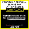 Josh Forti Profitable Personal Brands For Entrepreneurs FREE DOWNLOAD