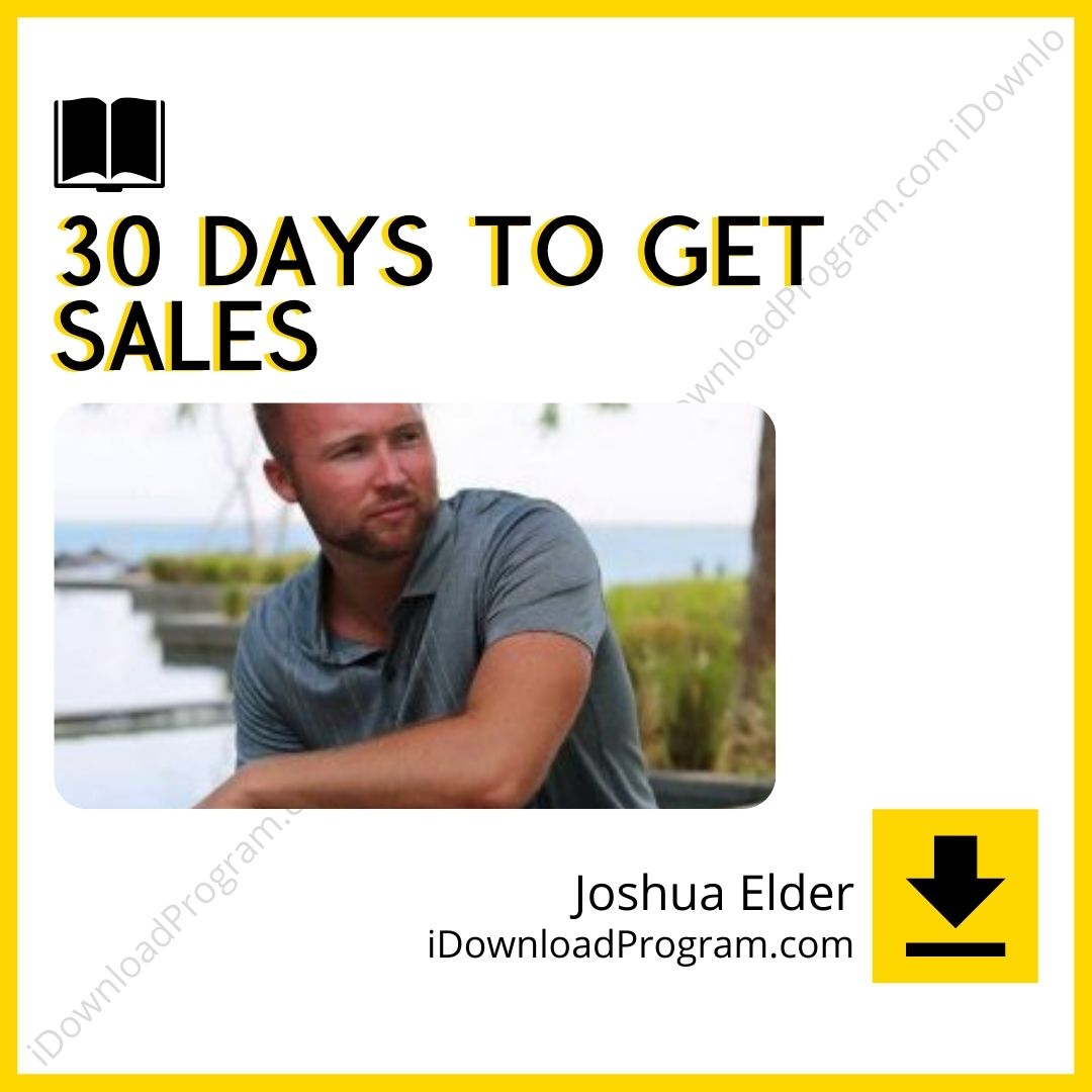 download, downloadbusinesscourse, drive, fast, free, google, Jon Penberthy – Expert Accelerator, Joshua Elder – 30 Days To Get Sales, mega, rapidgator, torrent