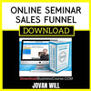 Jovan Will Online Seminar Sales Funnel FREE DOWNLOAD