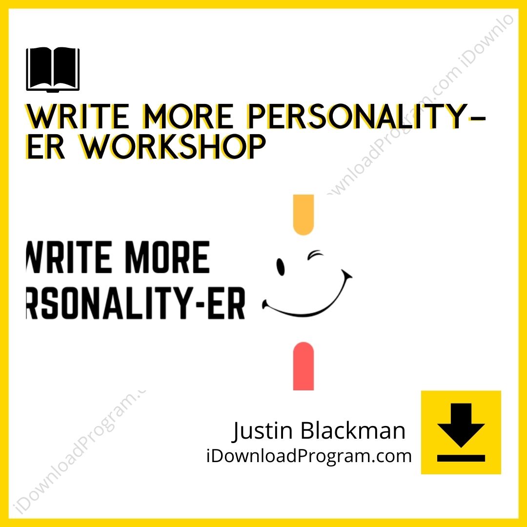 download, downloadbusinesscourse, drive, fast, free, google, Justin Blackman – Write More Personality-er Workshop, mega, rapidgator, torrent