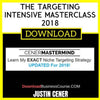 Justin Cener The Targeting Intensive Masterclass 2018 FREE DOWNLOAD