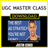 Justin Cener Ugc Master Class FREE DOWNLOAD