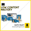 download, downloadbusinesscourse, drive, fast, free, google, Kate Riley – Low Content Mastery, mega, rapidgator, torrent