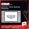 download, downloadbusinesscourse, drive, fast, free, google, mega, rapidgator, Ryan Lee – Micro-Business Workshop, torrent