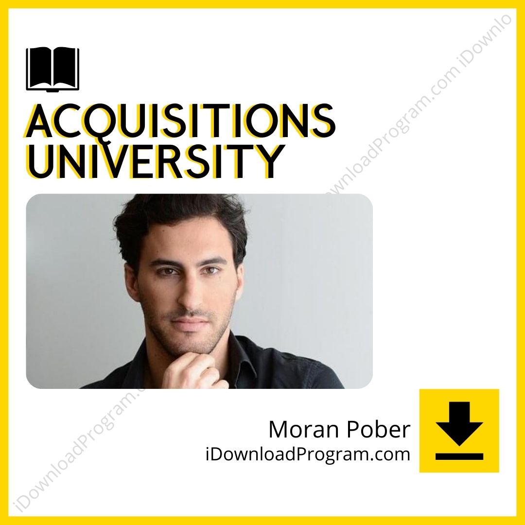 download, downloadbusinesscourse, drive, fast, free, google, mega, Moran Pober – Acquisitions University, rapidgator, torrent