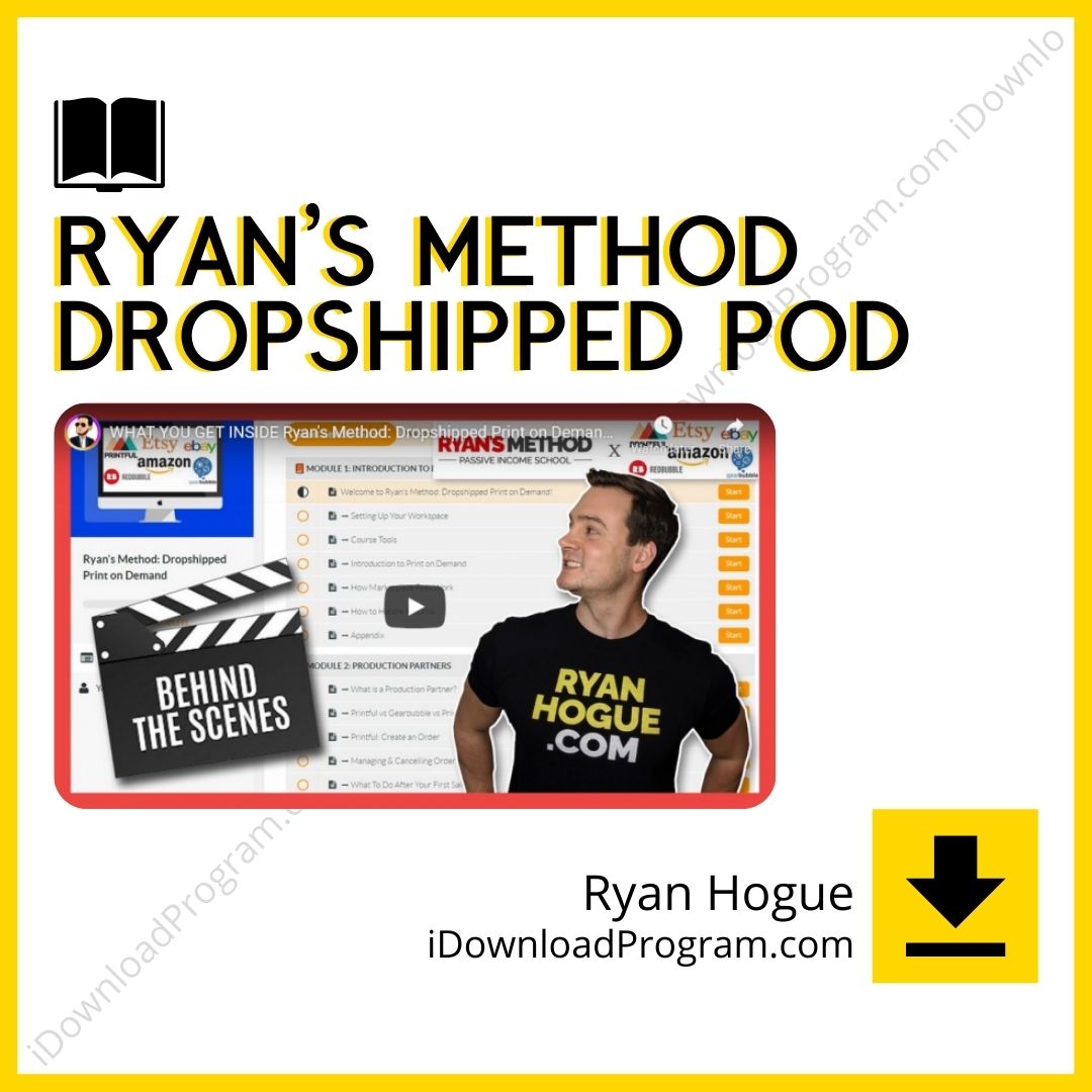 download, downloadbusinesscourse, drive, fast, free, google, mega, rapidgator, Ryan Hogue – Ryan’s Method Dropshipped POD, torrent