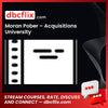 download, downloadbusinesscourse, drive, fast, free, google, mega, Moran Pober – Acquisitions University, rapidgator, torrent