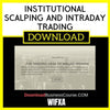 Wifxa Institutional Scalping And Intraday Trading FREE DOWNLOAD