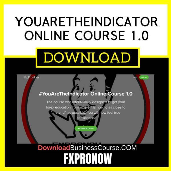 Youaretheindicator Online Course 1 0 Fxpronow FREE DOWNLOAD