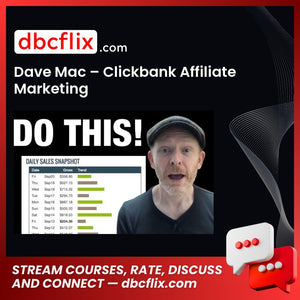 Dave Mac – Clickbank Affiliate Marketing, download, downloadbusinesscourse, drive, fast, free, google, mega, rapidgator, torrent