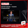 Darren Hardy – Insane Productivity, download, downloadbusinesscourse, drive, fast, free, google, mega, rapidgator, torrent