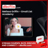 download, downloadbusinesscourse, drive, fast, free, google, mega, Melissa Griffin – Email List Academy, rapidgator, torrent